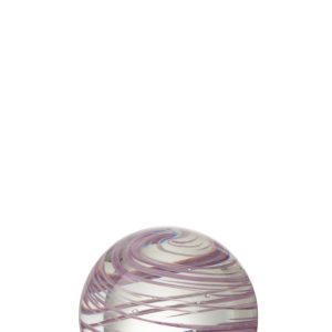 J-Line presse-papier Draaikolk – glas – paars – small