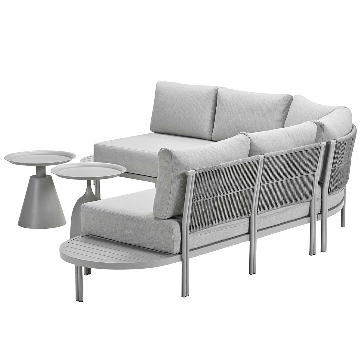 Garden Impressions loungeset Queenstown taupe - 5-delig
