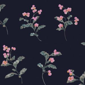 Joules Vliesbehang – Swanton Floral Midnight Navy – 10mx52cm