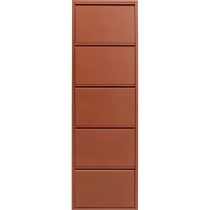 Kare Design Schoenenkast Caruso bruin 5 laden Kare Design Schoenenkast Caruso bruin 5 laden