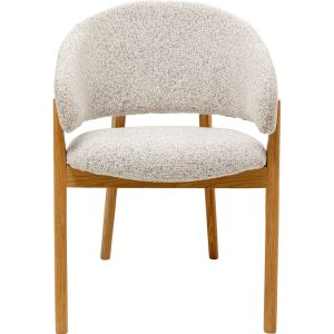 Kare Design Stoel met armleuningen August grijs Kare Design Stoel met armleuningen August grijs
