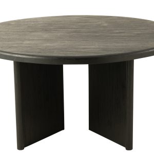 J-Line tafel Rond – hout – zwart J-Line tafel Rond – hout – zwart