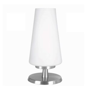 Highlight tafellamp Chloé – 1 lichts – 10.5 x 21 cm – mat-chroom