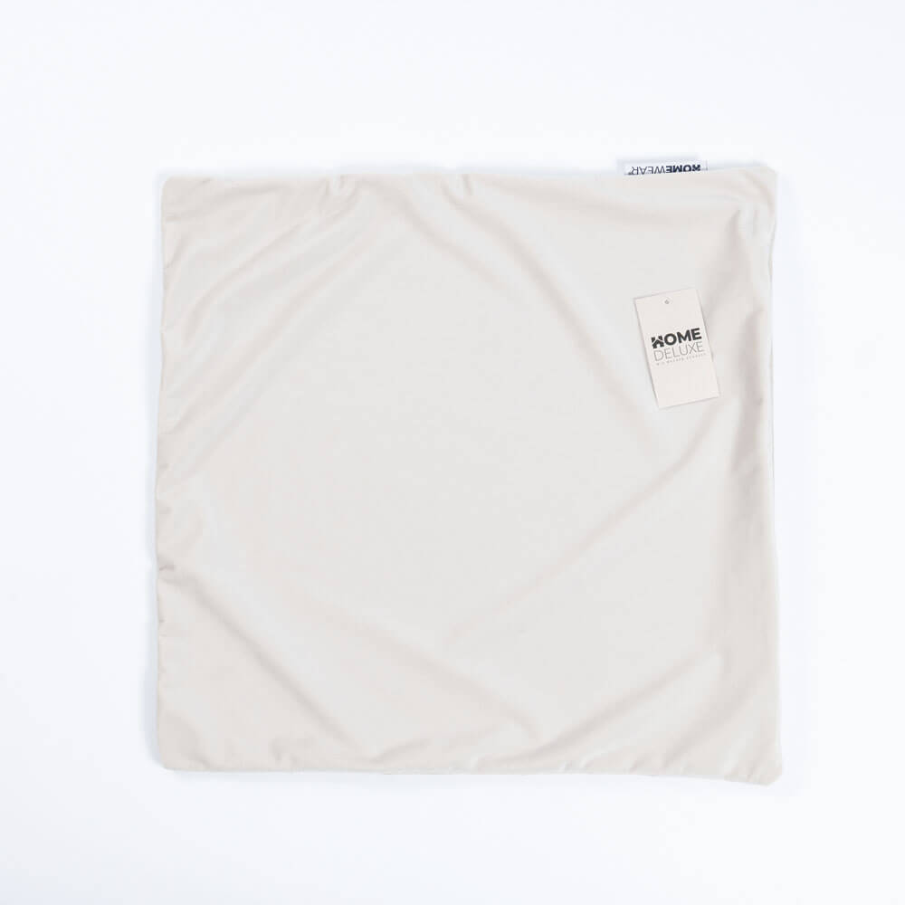 HOME DELUXE Fluwelen Kussenhoes COUSHY - Beige