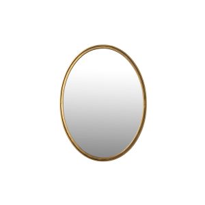 Housecraft Living Matz Spiegel/ Wandspiegel Ovaal 60×80 cm Metaal Goud Housecraft Living Matz Spiegel/ Wandspiegel Ovaal 60×80 cm Metaal Goud