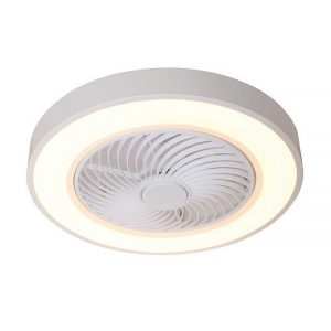 Freelight plafondventilator Fiato – 1 lichts – 51 x 20.5 cm – wit