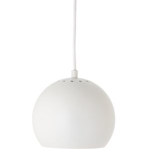 Frandsen hanglamp Ball – wit – 18x18x15cm