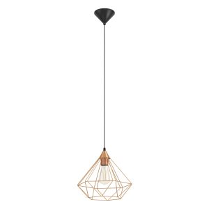 EGLO hanglamp Tarbes – e27 – 32.5 cm – zwart
