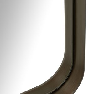 J-Line spiegel Markus – metaal/glas – zwart – small – 160 x 44 cm J-Line spiegel Markus – metaal/glas – zwart – small – 160 x 44 cm