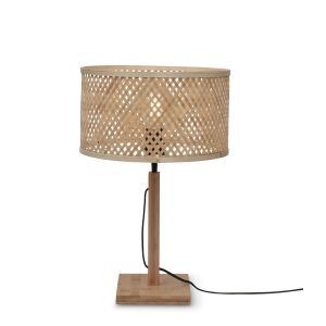 GOOD&MOJO tafellamp Java – bruin – Ø15cm