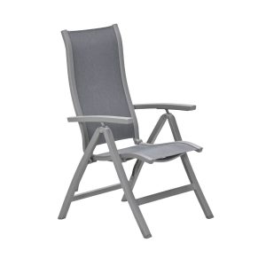 Garden Impressions Tuinstoel Hilly verstelbaar – taupe Garden Impressions Tuinstoel Hilly verstelbaar – taupe