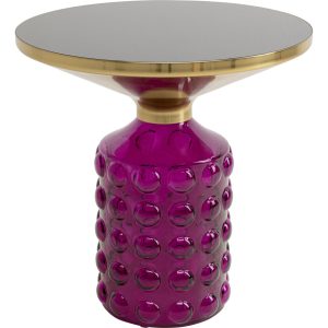 Kare Design Bijzettafel Lola Ø50cm paars