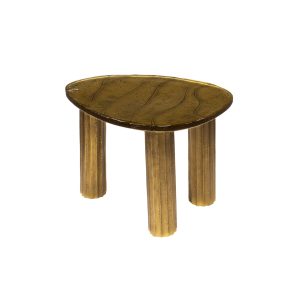 Giga Meubel Salontafel Eclipse – Goud Glas – 51x37x35cm Giga Meubel Salontafel Eclipse – Goud Glas – 51x37x35cm