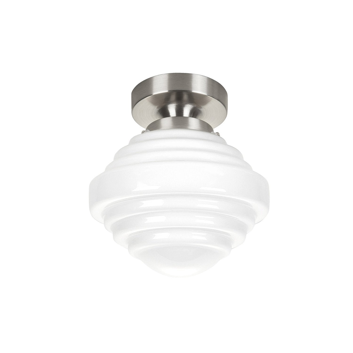 Highlight plafondlamp Deco - 1 lichts - 15 x 19 cm - mat-chroom
