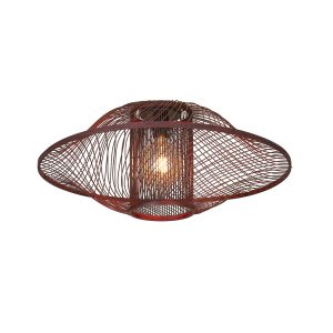 GOOD&MOJO plafonniere MAUI – rood – Ø70cm GOOD&MOJO plafonniere MAUI – rood – Ø70cm