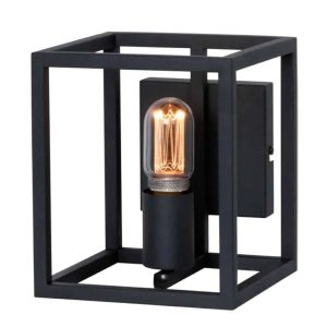 Freelight wandlamp Novanta – 1 lichts – 18 x 21 cm – zwart Freelight wandlamp Novanta – 1 lichts – 18 x 21 cm – zwart