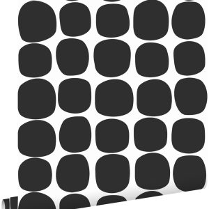 ESTAhome behang grafisch motief zwart wit – 53 cm x 10.05 m – 139090