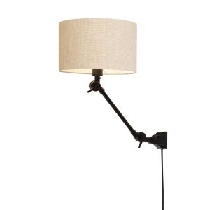 it's about RoMi wandlamp Amsterdam – bruin – 65x32x45cm it's about RoMi wandlamp Amsterdam – bruin – 65x32x45cm