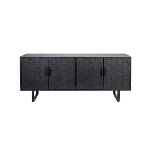 Housecraft Living Linc Dressoir/ Kast Laag Hout Zwart