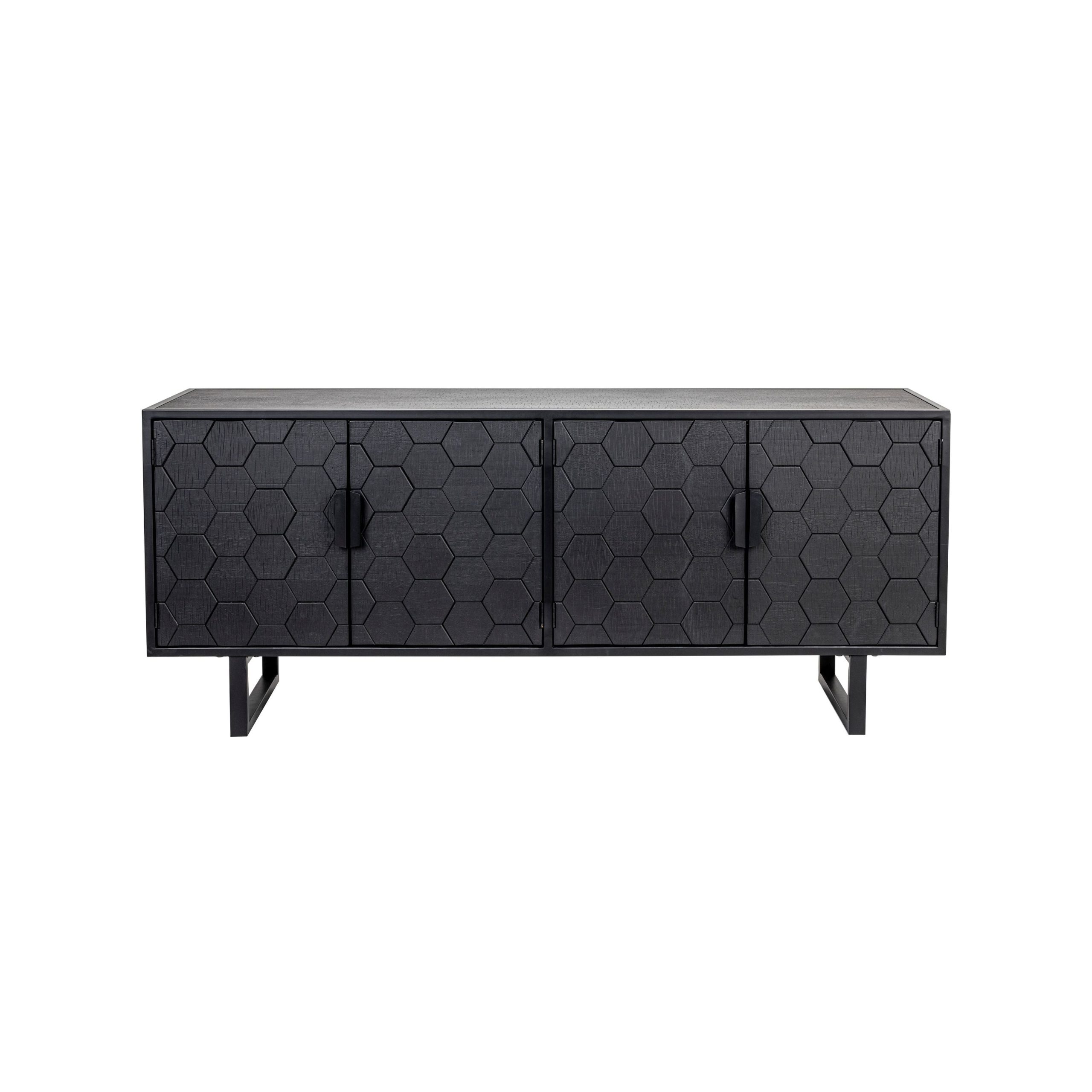 Housecraft Living Linc Dressoir/ Kast Laag Hout Zwart