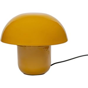 Kare Design Tafellamp Mushroom – 27cm – geel Kare Design Tafellamp Mushroom – 27cm – geel