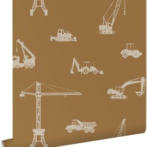 ESTAhome behang voertuigen okerbruin – 53 cm x 10.05 m – 139971 ESTAhome behang voertuigen okerbruin – 53 cm x 10.05 m – 139971