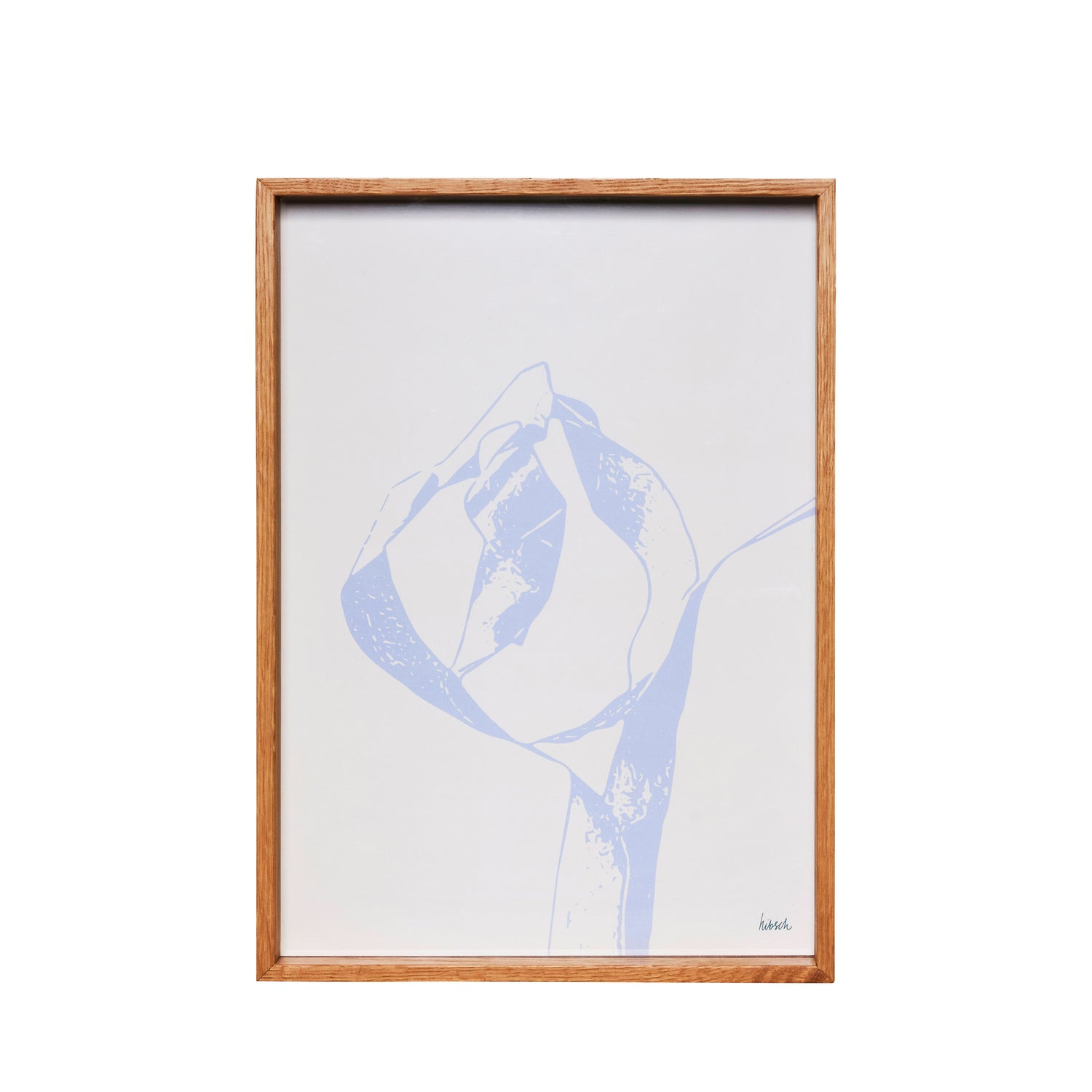 Hübsch lijst Studio - mdf/eikenfineer/plexiglas - 32x5xh44cm