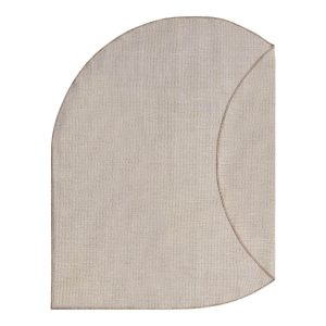 Interieur05 Buitenkleed Druppel Mono – Naturel/Wit – Dubbelzijdig – EV