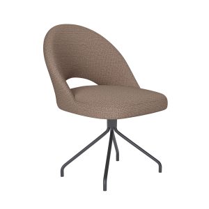 Housecraft Living Mick Eetkamerstoel Draaibaar Metaal Spider Taupe Housecraft Living Mick Eetkamerstoel Draaibaar Metaal Spider Taupe