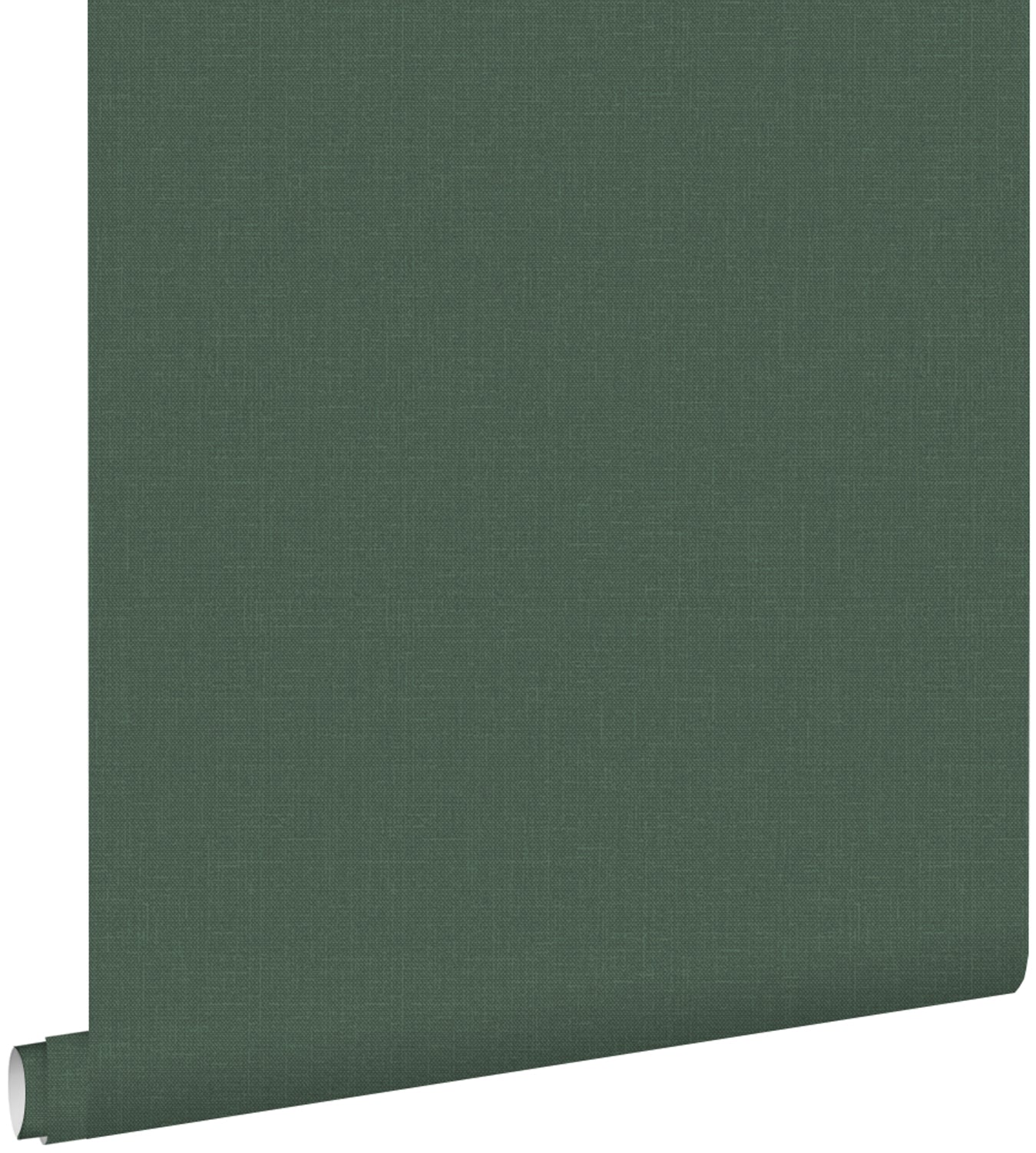 ESTAhome behang linnenstructuur vergrijsd groen - 53 cm x 10.05 m - 14