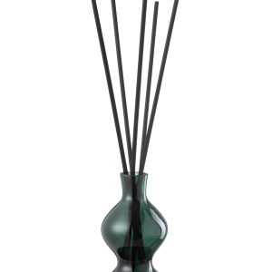 J-Line geurstokjes Cedar Breeze – glas – donkergroen – small J-Line geurstokjes Cedar Breeze – glas – donkergroen – small