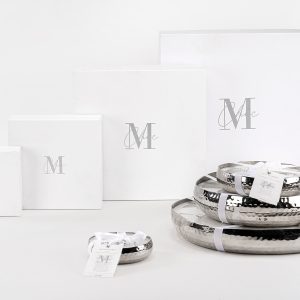 J-Line geurkaars M-Chic – Sugar Citrus – metaal – zilver – large – 44U J-Line geurkaars M-Chic – Sugar Citrus – metaal – zilver – large – 44U