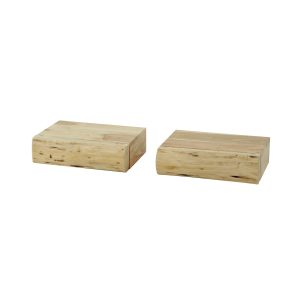 Giga Meubel Nachtkastje Tree XS – Naturel – Set van 2 – 30x8x20cm Giga Meubel Nachtkastje Tree XS – Naturel – Set van 2 – 30x8x20cm