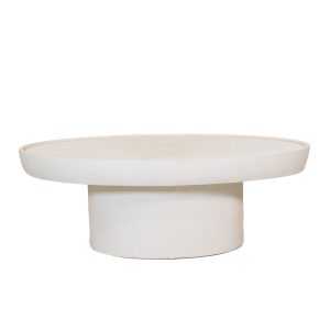 Giga Meubel Salontafel Tess – Ovaal – Beton/Betonlook – 120cm Giga Meubel Salontafel Tess – Ovaal – Beton/Betonlook – 120cm