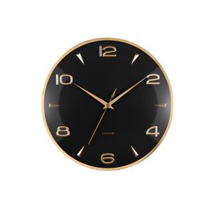 Karlsson wandklok Sienna Glow – zwart – Ø40.6cm Karlsson wandklok Sienna Glow – zwart – Ø40.6cm