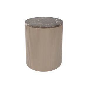Housecraft Living Anna Bijzettafel Rond 35 cm Beige