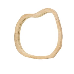 Giga Meubel Spiegel Eef – Organisch – Naturel – 60cm