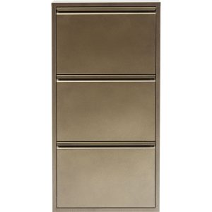 Kare Design Schoenenkast Caruso – bronze – 3 laden Kare Design Schoenenkast Caruso – bronze – 3 laden