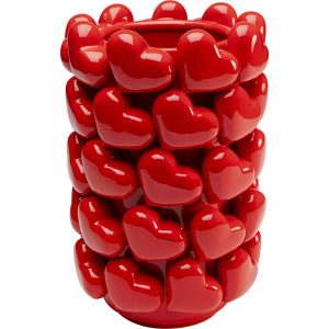 Kare Design Vaas rood harts Kare Design Vaas rood harts