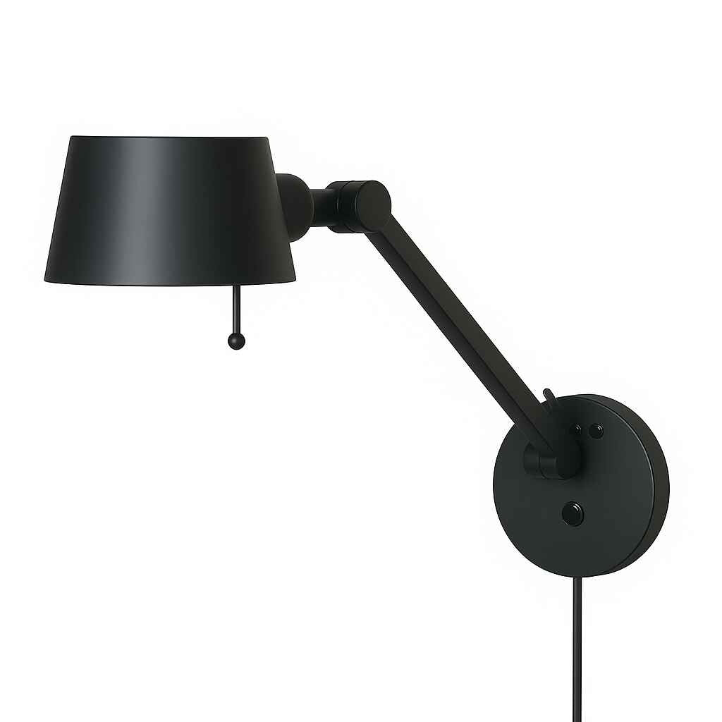 Freelight wandlamp Sovrano - 1 lichts - 61 x 30 cm - zwart