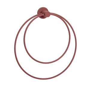 Hübsch handdoekhouder Loop – ijzer – 26x23cm Hübsch handdoekhouder Loop – ijzer – 26x23cm