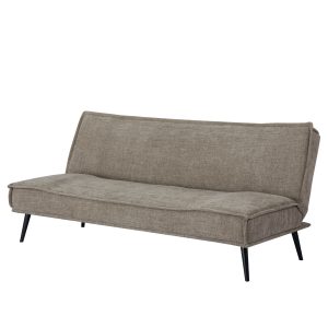Giga Meubel Slaapbank Mali – Taupe Stof – 181x83x81cm