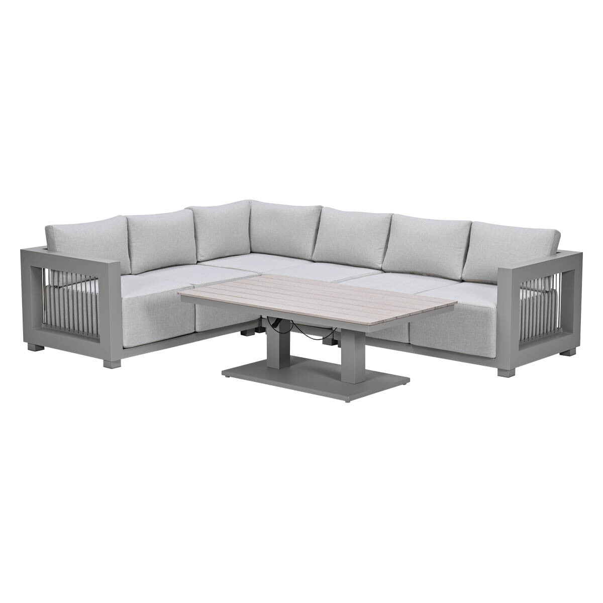 Garden Impressions Loungeset Berthill 5-delig - taupe