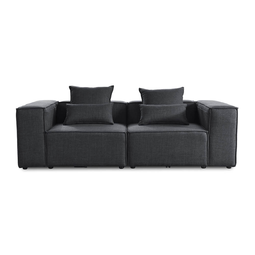 Home Deluxe Modulaire Bank VERONA Antraciet S
