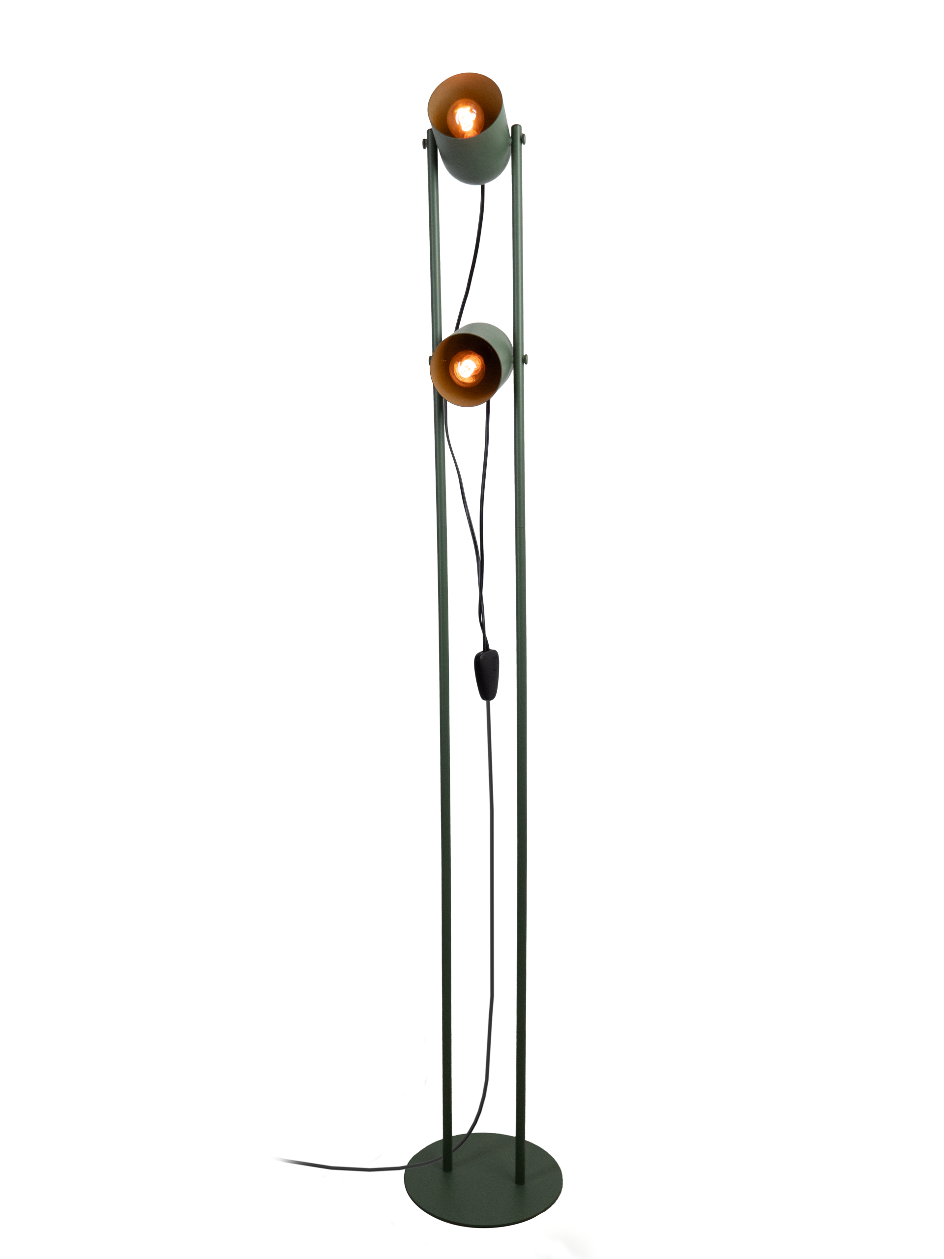 EGLO vloerlamp Tilston - 142.5 cm - groen