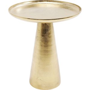 Kare Design Bijzettafel Uno Messing Ø45cm