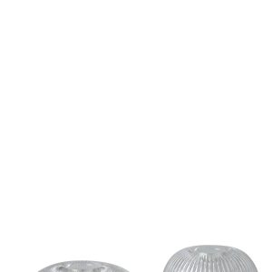 J-Line kaarshouder canele – glas – transparant – 2 stuks J-Line kaarshouder canele – glas – transparant – 2 stuks