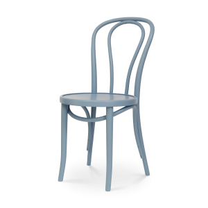 Fameg Vienna Thonet No.14 Houten Bistrostoel Blauw Fameg Vienna Thonet No.14 Houten Bistrostoel Blauw