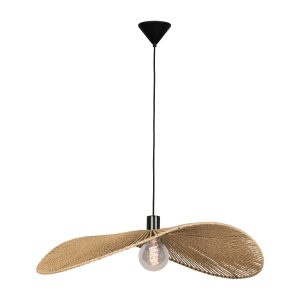 EGLO hanglamp Siruela – e27 – ø 80 cm – papier – natuur