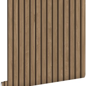ESTAhome behang houten wandpanelen 3d lichtbruin – 53 cm x 10.05 m – 1